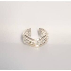 New Toe or Finger Open Size Ring Sterling Silver Plated Womens‎ Beach Jewelry